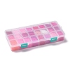 600G 24 Colors Glass Seed Beads SEED-JP0008-07-2mm-7