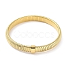 PVD Vacuum Plating 304 Stainless Steel Bangles BJEW-G700-02G-2