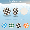 40Pcs 4 Colors Plastic Cabochons KY-DC0001-11-2