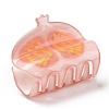 Grapefruit Pattern Acrylic Claw Hair Clips X-PHAR-G004-02-2