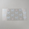 PET Plastic Picture Stickers STIC-WH0816-009A-1