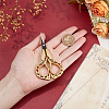 1Pc Stainless Steel Scissors AJEW-SC0002-99A-01-3