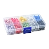 150Pcs 10 Colors Opaque Acrylic Beads OACR-FS0001-46-6