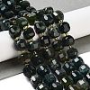 Natural Moss Agate Beads Strands G-NH0010-D01-01-1
