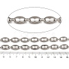 304 Stainless Steel Oval Link Chains CHS-S012-11P-3