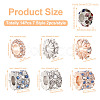 14Pcs 7 Style Zinc Alloy Rhinestone Beads ALRI-PJ0001-01-2