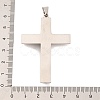 Non-Tarnish 304 Stainless Steel Big Pendants STAS-Z080-13P-3