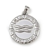 304 Stainless Steel Pendants STAS-C131-04P-2