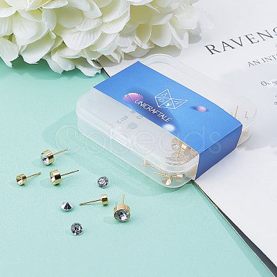 DIY 304 Stainless Steel Earring Making Kits DIY-UN0002-30G-1