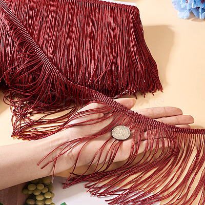 Polyester Tassel Ribbons OCOR-TAC0018-02C-1