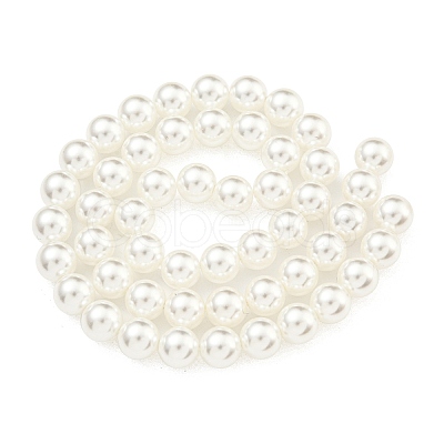 Glass Pearl Beads Strands X-HY-G002-01D-01-1