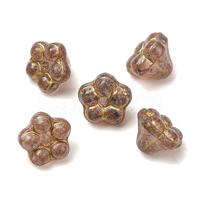 Handmade Lampwork Bead Caps LA-CBAA1BE-02C-1