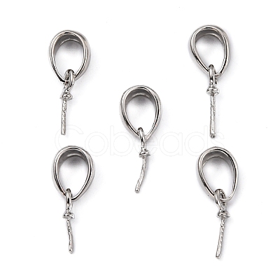 Brass Cup Pearl Peg Bails Pin Pendants X-KK-M156-02P-NR-1