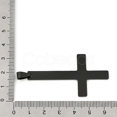 201 Stainless Steel Pendants STAS-Q341-01B-EB-1