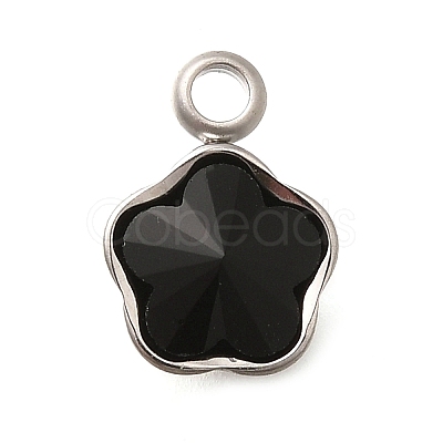 304 Stainless Steel Pendants STAS-Q346-02P-05-1