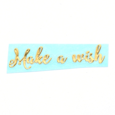 Self Adhesive Brass Stickers DIY-WH0184-62-1