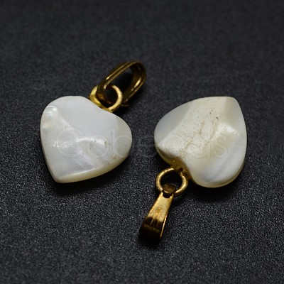 Shell Charms SSHEL-E564-26G-1