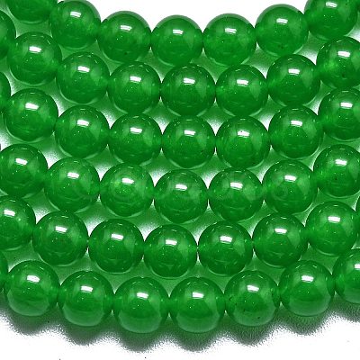 Natural Malaysia Jade Beads Strands G-L645-C01-4mm-17-1