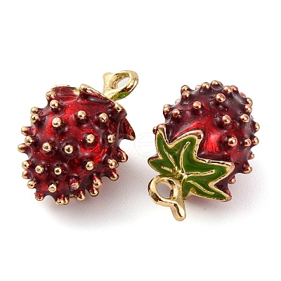Alloy Enamel Pendants X-PALLOY-S032-01A-011-1