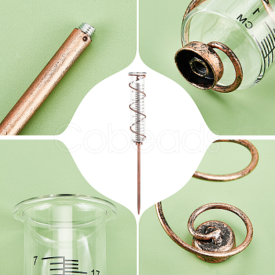Empty Transparent Glass Test Tube TOOL-WH0146-05-1