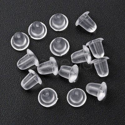 200Pcs Resin Bell Ear Nuts RESI-WH0021-58-1