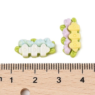 Opaque Resin Cabochons CRES-M037-05A-1