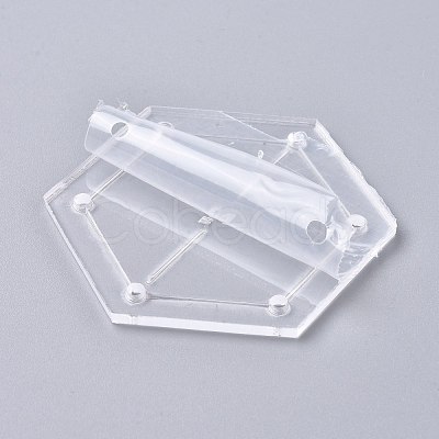 Acrylic Transparent Pressure Plate DIY-WH0158-46B-1
