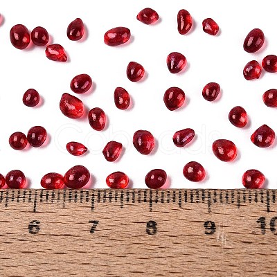 Transparent Electroplate Glass Beads EGLA-Q138-01M-1