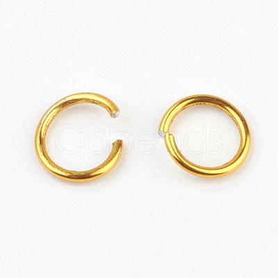 Anodized Aluminum Open Jump Rings ALUM-R005-1.0x10mm-1