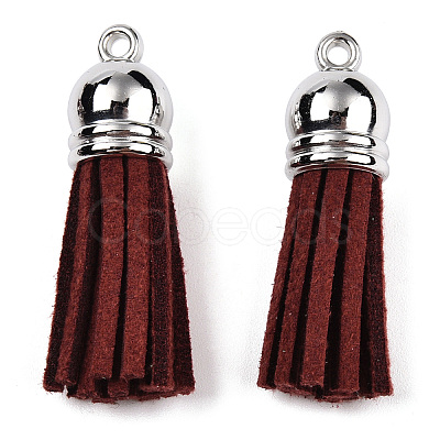 Faux Suede Tassel Pendant Decorations FIND-T002-A13-1