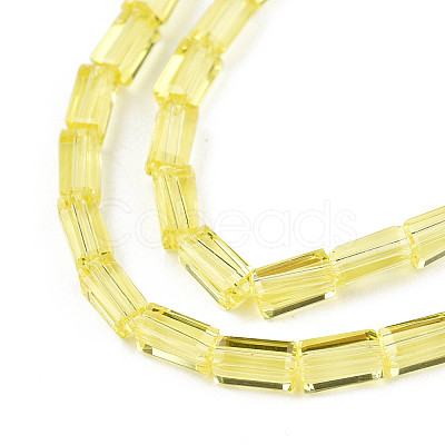 Transparent Glass Beads Strands GLAA-N052-03-C01-1