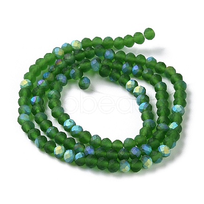 Imitation Jade Glass Beads Strands EGLA-YW0003-19B-21-1