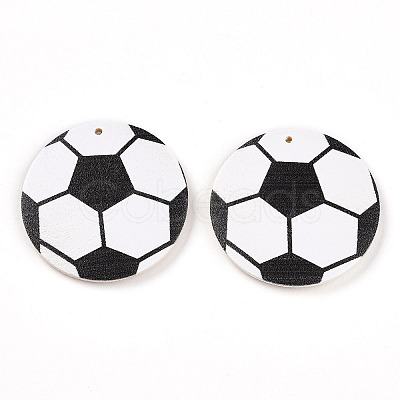 Printing Wood Pendants WOOD-N016-52E-1