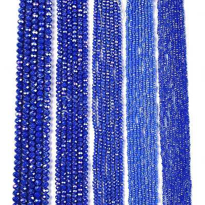 Electroplate Glass Beads Strands LS-EGLA-A044-P2mm-B32-1