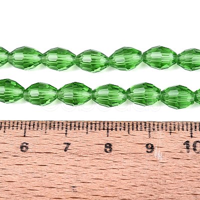Transparent Glass Beads Strands GLAA-N071-01A-A10-1