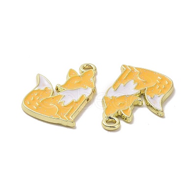 Christmas Theme Rack Plating Alloy Enamel Pendants PALLOY-O109-23LG-1