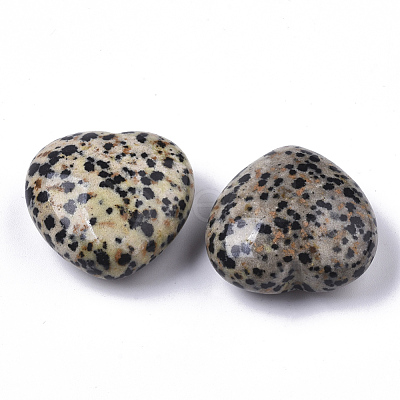 Natural Dalmatian Jasper Healing Stones G-R418-26-2-1