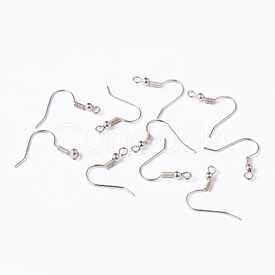 Brass Earring Hooks EC135Y-S-1
