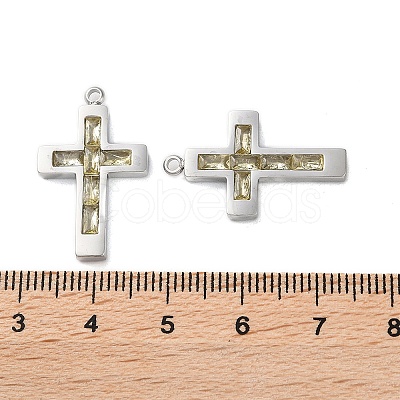 High Polished 304 Stainless Steel Pendants STAS-L022-085P-03-1