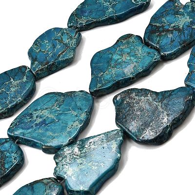 Natural Regalite/Imperial Jasper/Sea Sediment Jasper Beads Strands G-E444-11-A02-1