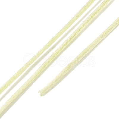 Nylon Satin Rattail Cords NWIR-L006-1mm-31-1