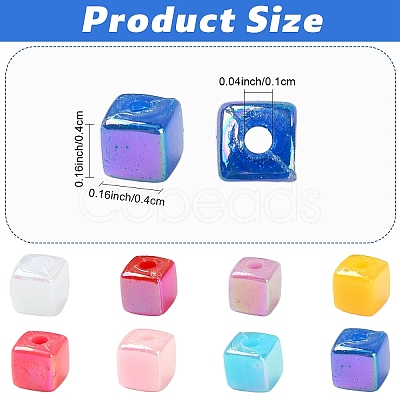 100G Colorful Eco-Friendly Poly Styrene Acrylic Beads SACR-YW0001-93A-1