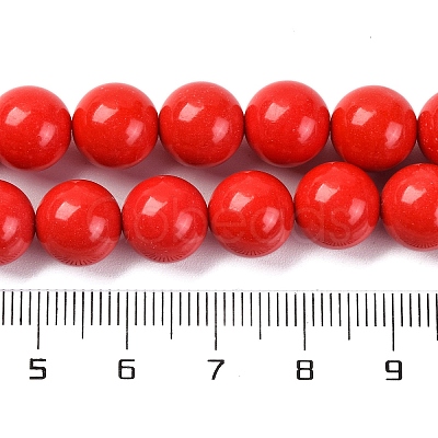 Synthetic Turquoise Beads Strands G-L605-G01-03B-1