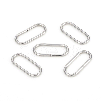 Non-Tarnish 304 Stainless Steel Linking Rings STAS-I149-17P-1