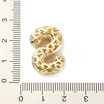 Rack Plating Brass Micro Pave Cubic Zirconia Pendants KK-Q790-01S-G-1