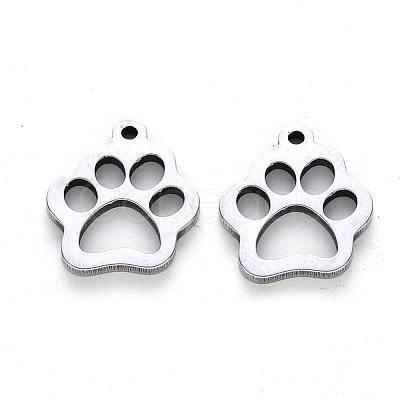 Tarnish Resistant 304 Stainless Steel Charms X-STAS-N092-16-1