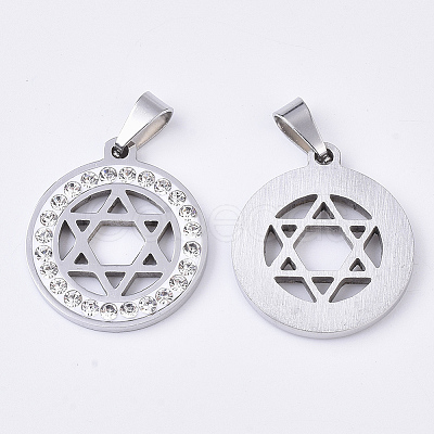 201 Stainless Steel Pendants LS-STAS-N089-29P-1