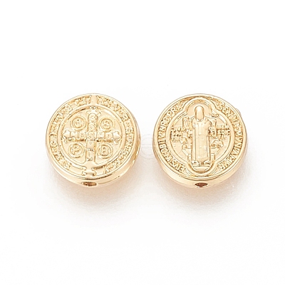 Brass Beads KK-F811-05G-1
