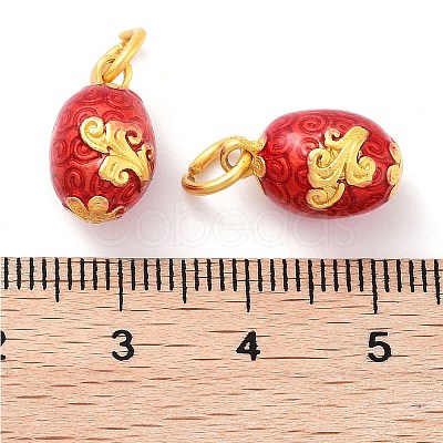 Alloy Enamel Charms ENAM-A001-01C-1