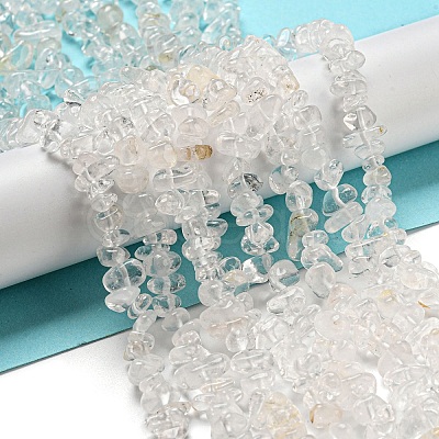 Natural Quartz Crystal Chip Beads Strands G-M205-01A-1